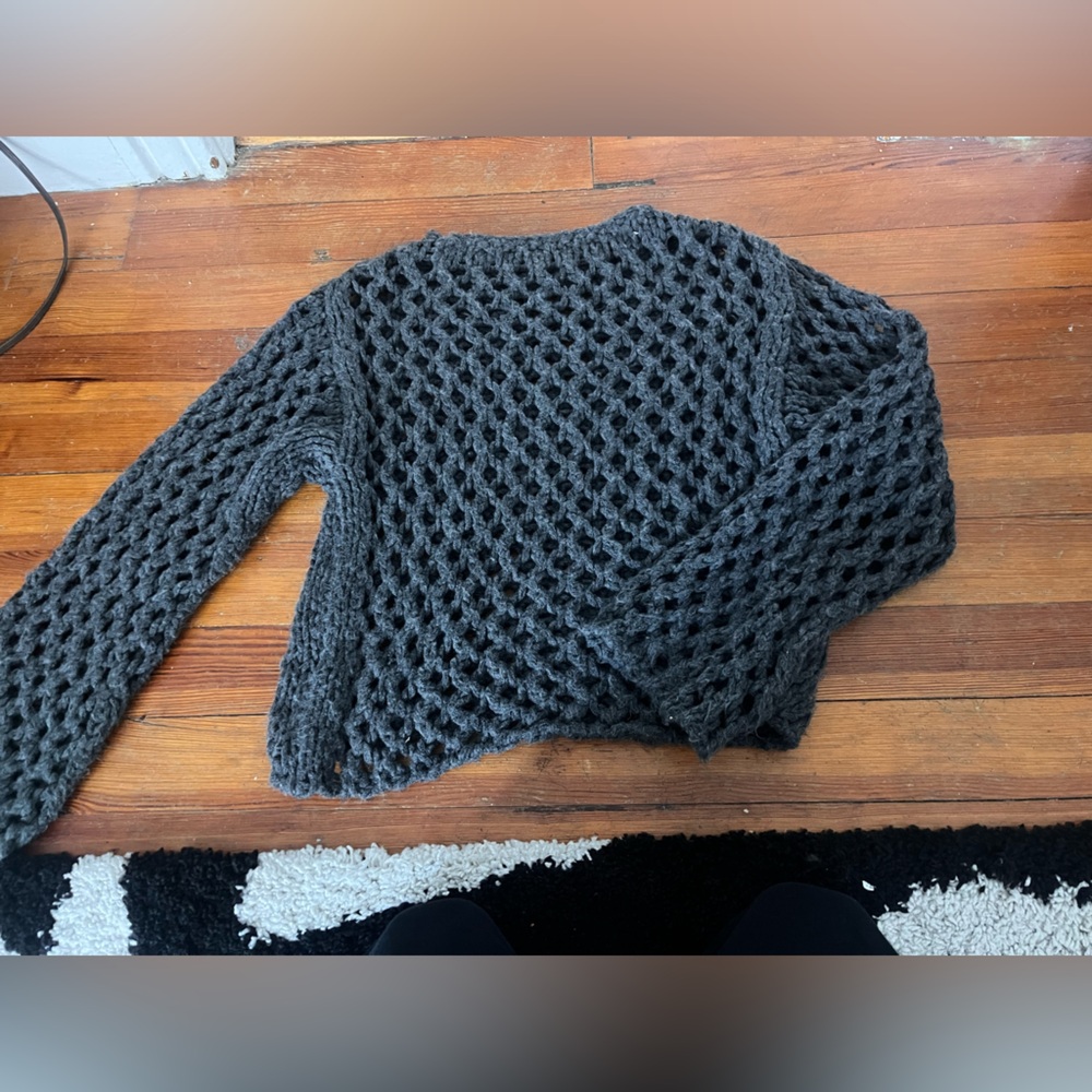 Hand made crochet sweater